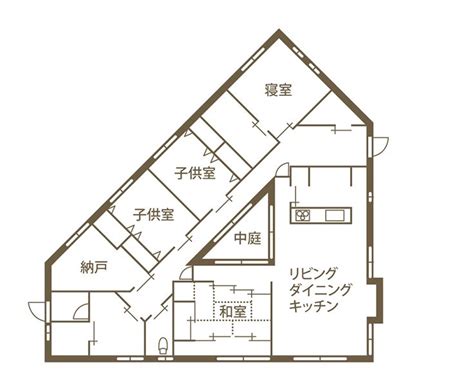 三角形 房子|三角形の間取り一覧